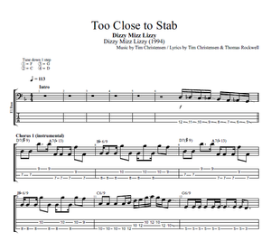Too Close to Stab